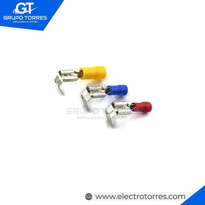 Terminal aislado Hembra/Macho Espiga Amarillo PIGGY (Cable 12-10 awg)