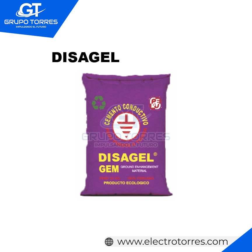 CEMENTO CONDUCTIVO 25KG DISAGEL