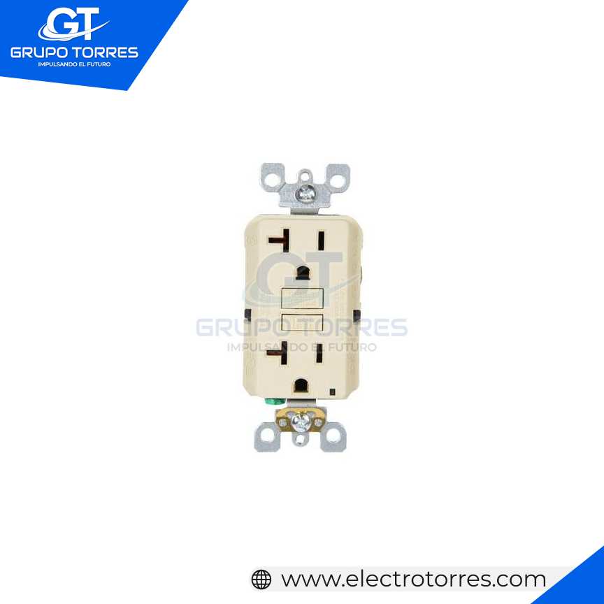 INTERRUPTOR DE ALIMENTACIÓN CONTINUA 20A 125V MARFIL