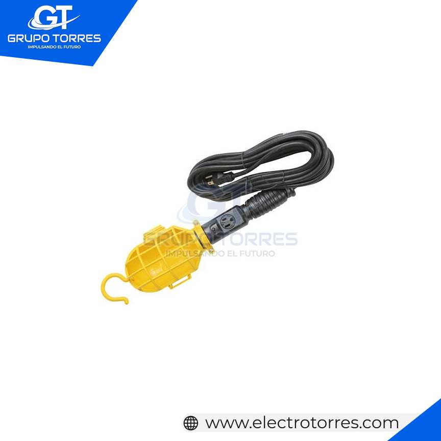 PORTALAMPARA CON CABLE DE 25´´ PLASTICA