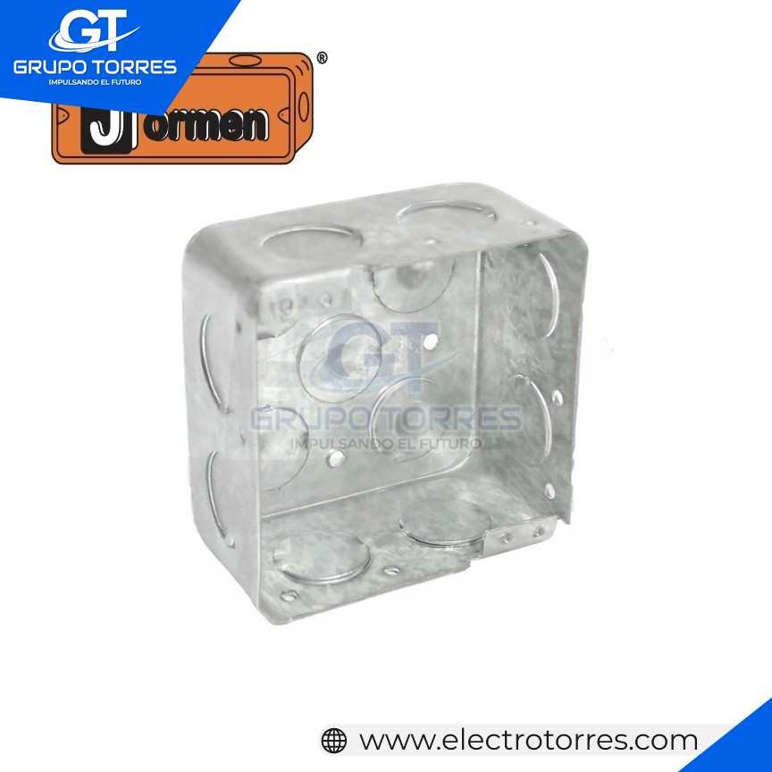 CAJA GANG CON SALIDA 1´´ 4X4X2 PESADA 1/20 JORMEN