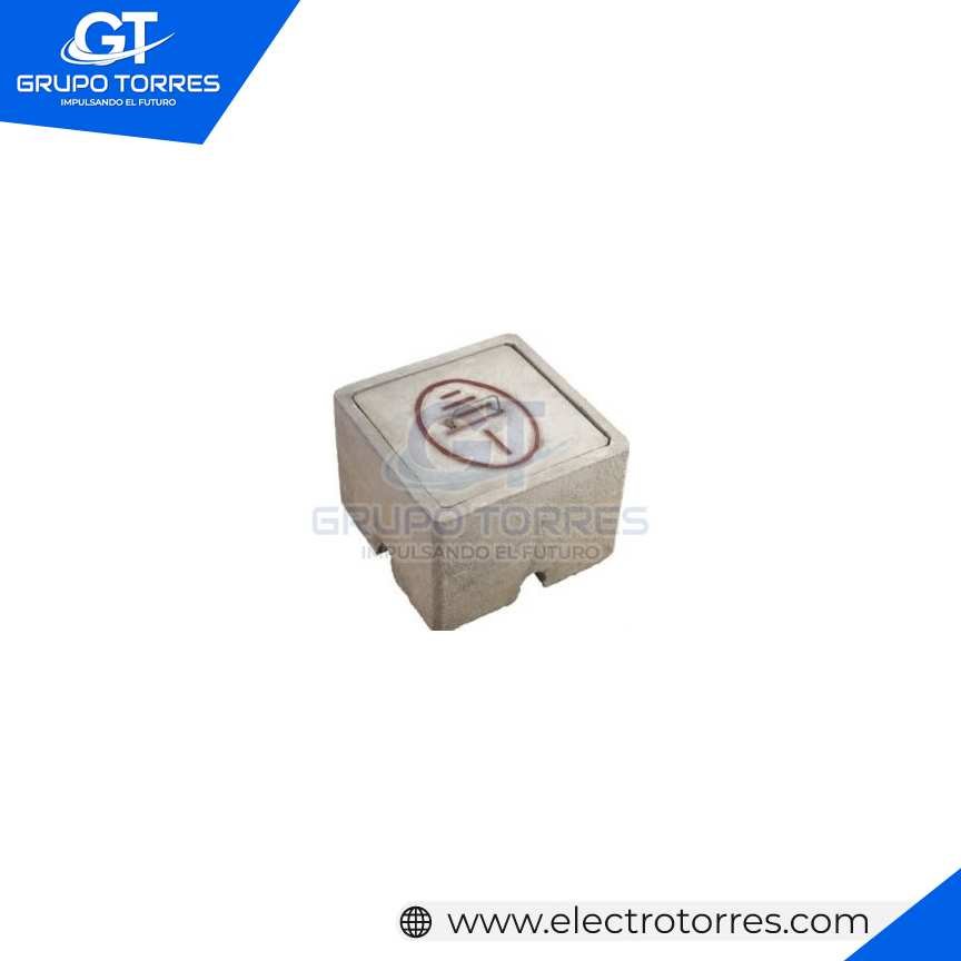 CAJA CONCRETO 40X40X40 (REGISTRO ) C/TAPA