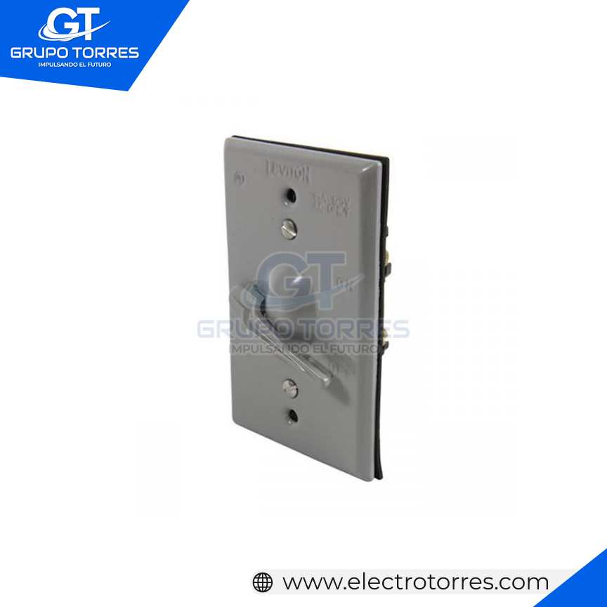 INTERRUPTOR SIMPLE HERMÉTICA15A 125V