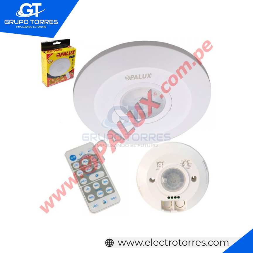 SENSOR DE MOVIMIENTO 220V -240V 60HZ + CONTROL