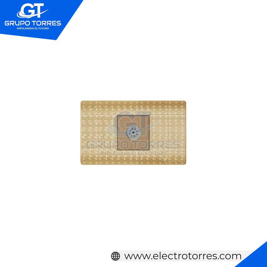 SENSOR SONIDO ORO BRILLANTE
