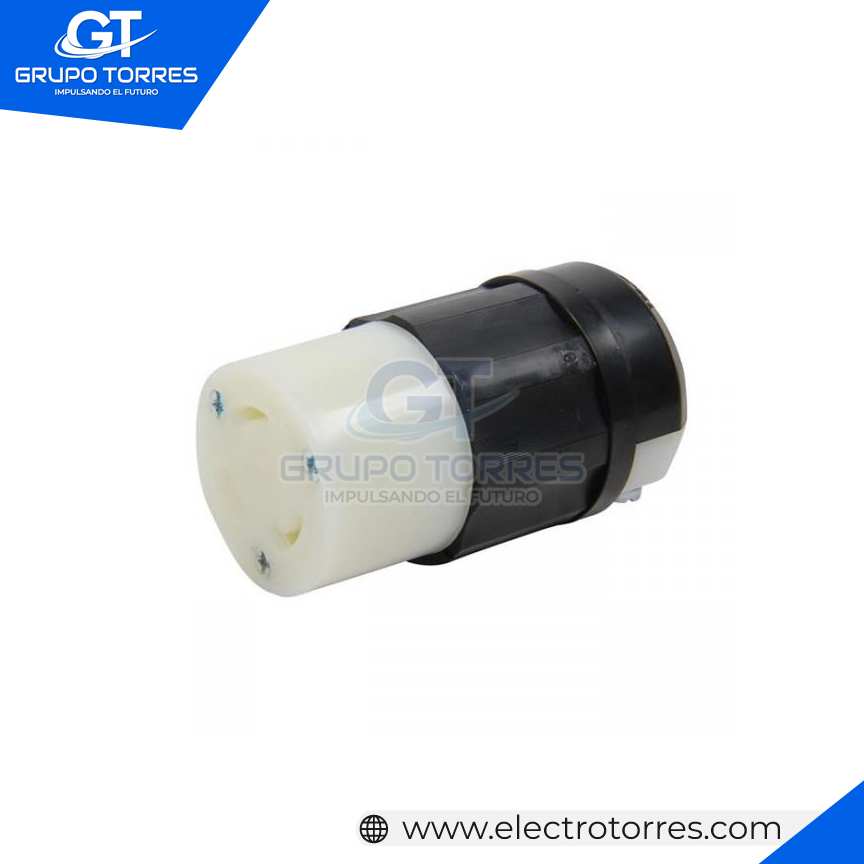 CONECTOR 2 X 30A 125V L5 C/SEGURO