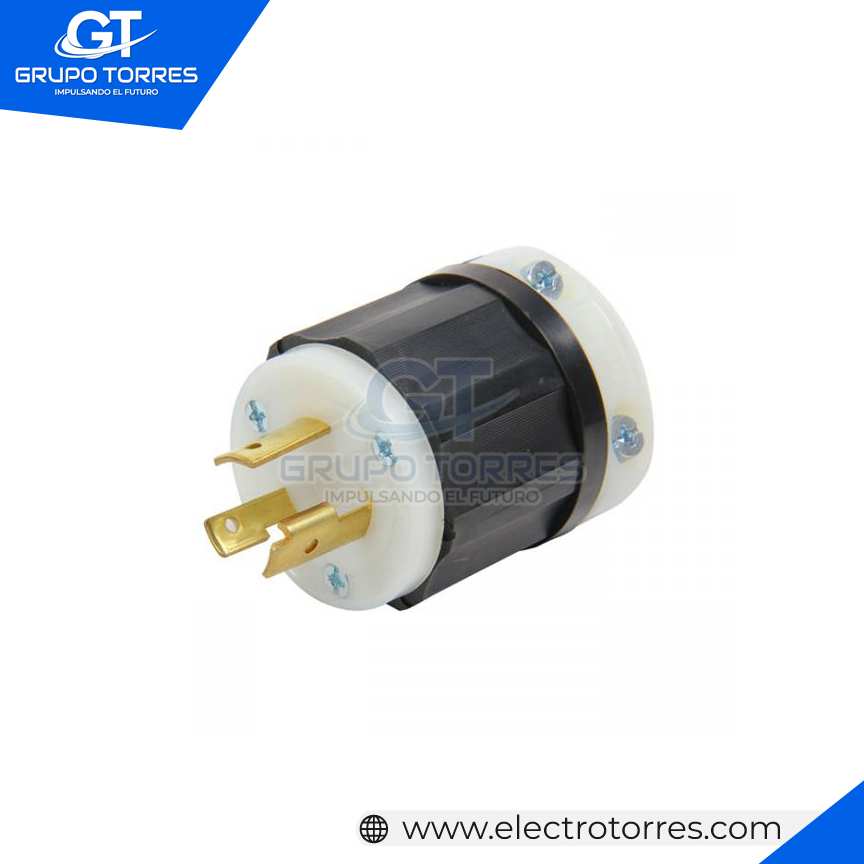 ENCHUFE 2 X 20A 250V L6 C/SEGURO