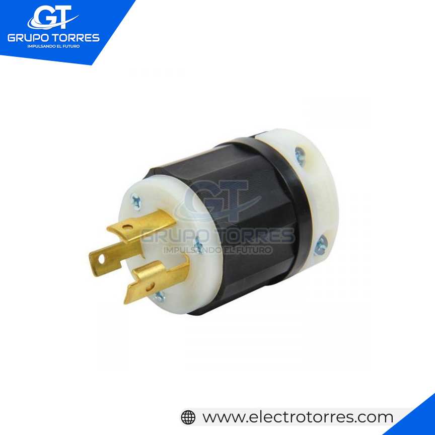 ENCHUFE 2 X 30A 250V L6 C/SEGURO