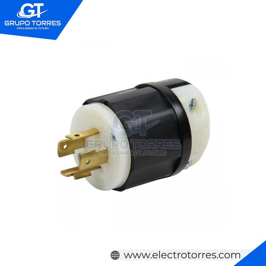 ENCHUFE 3 X 20A 250V L14 C/SEGURO