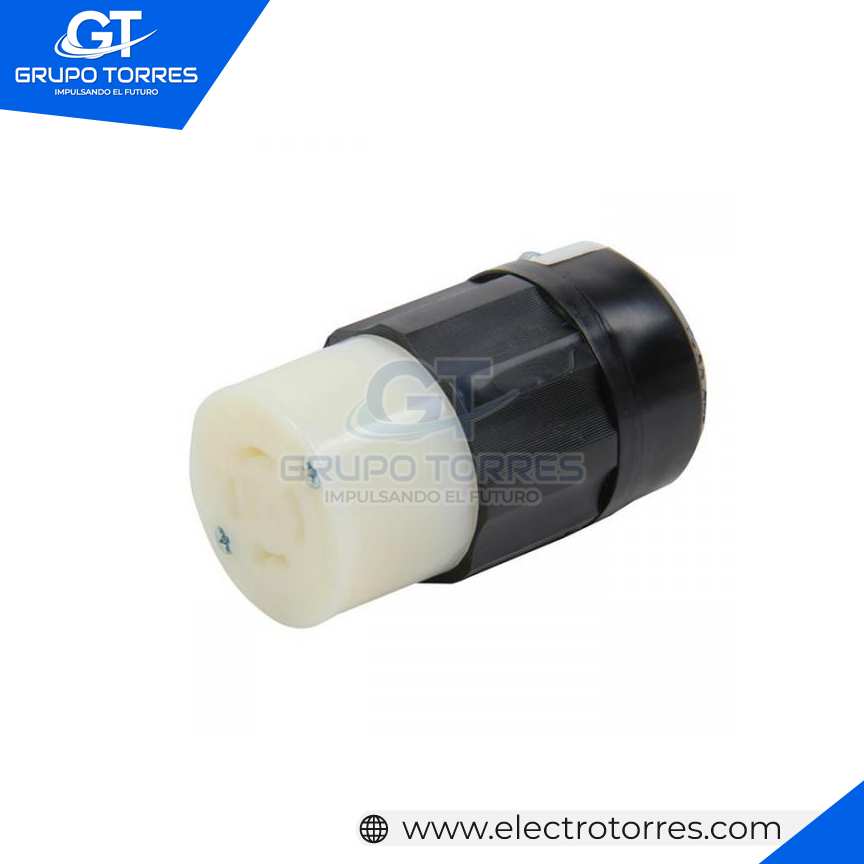 CONECTOR 3 X 20A 250V L15 C/SEGURO
