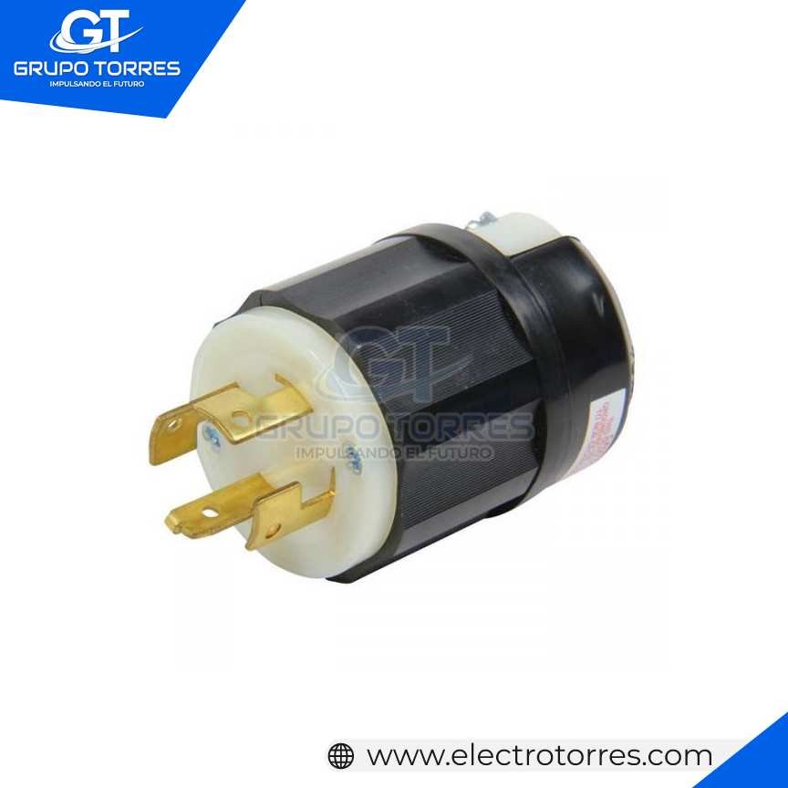 ENCHUFE 3 X 20A 250V SEGURO NO NEMA