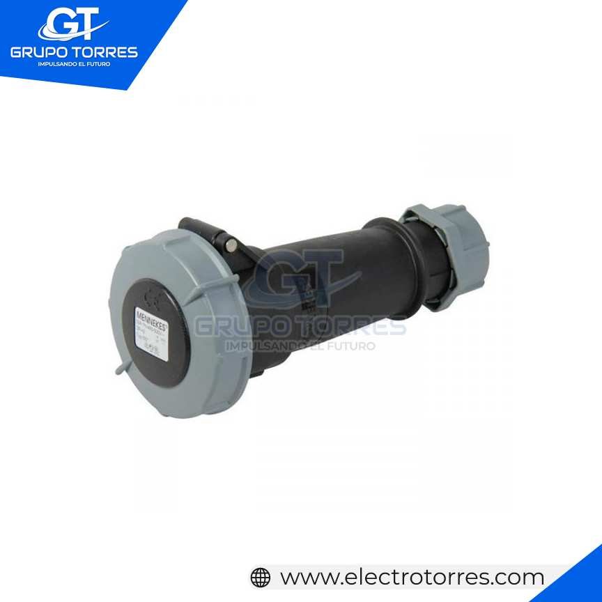 TOMACORRIENTE AÉREO 32A 3P+T 500V NEGRO 7H