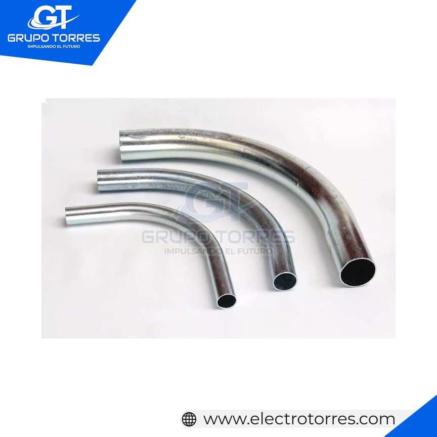 curva Conduit emt  x 90° f.pregalv.
