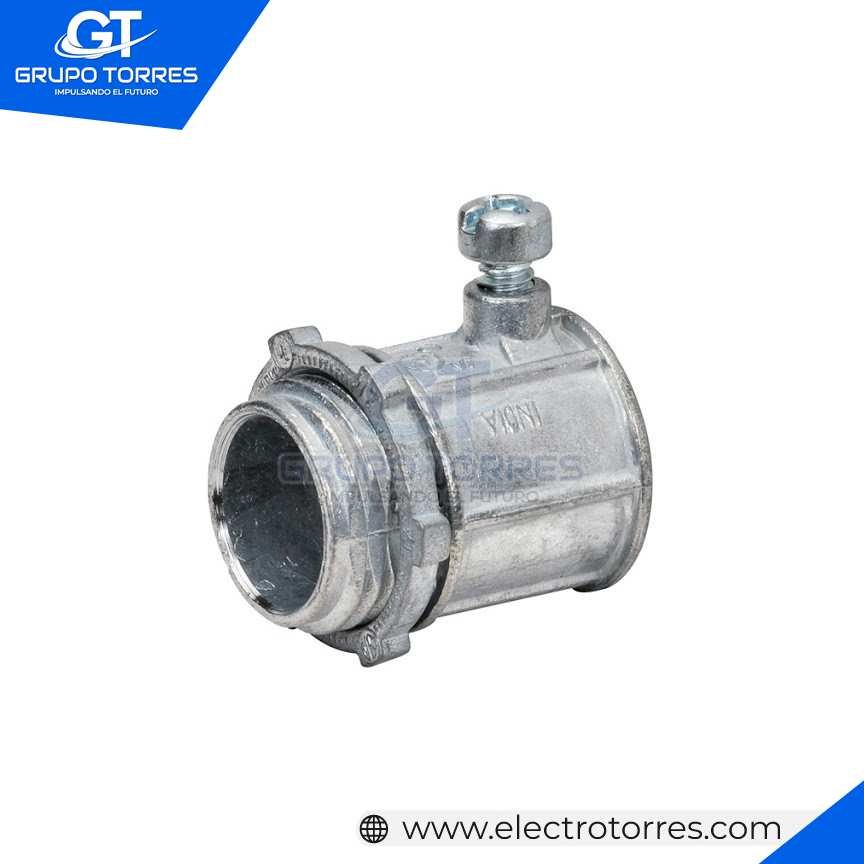 conector Conduit emt UL zinc