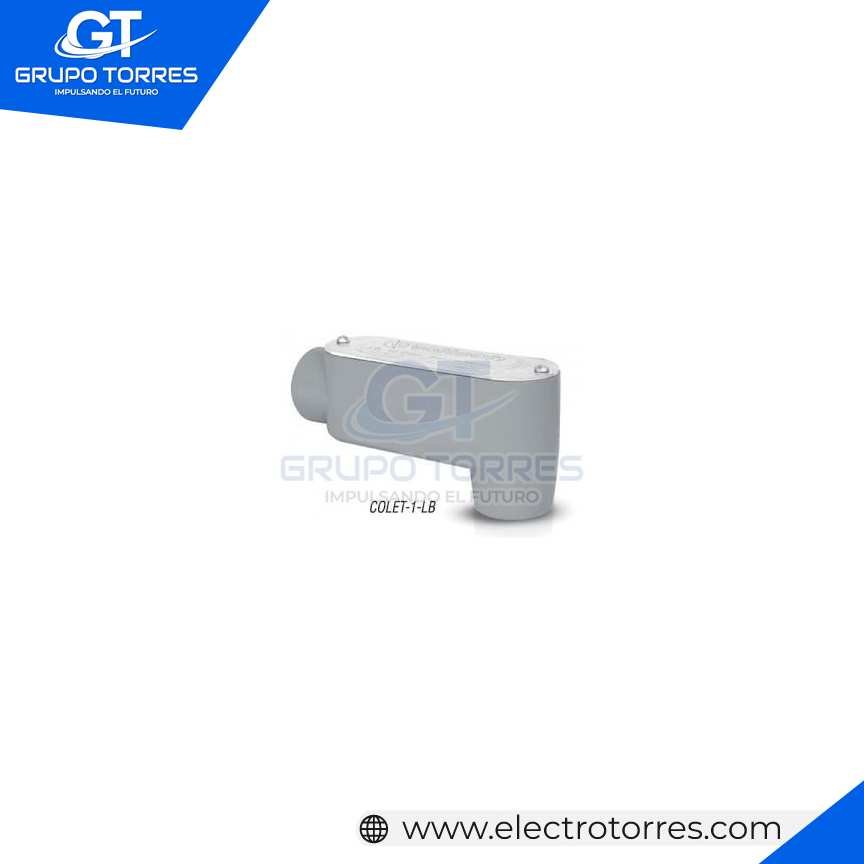 Caja condulet LB IMC ovalada c/empaque UL Aluminio