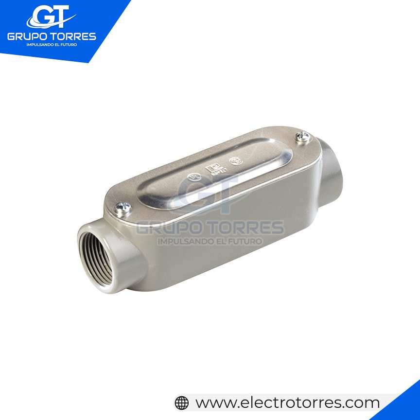 Caja condulet  ovalada  AL  P/EMT  ´´C´´