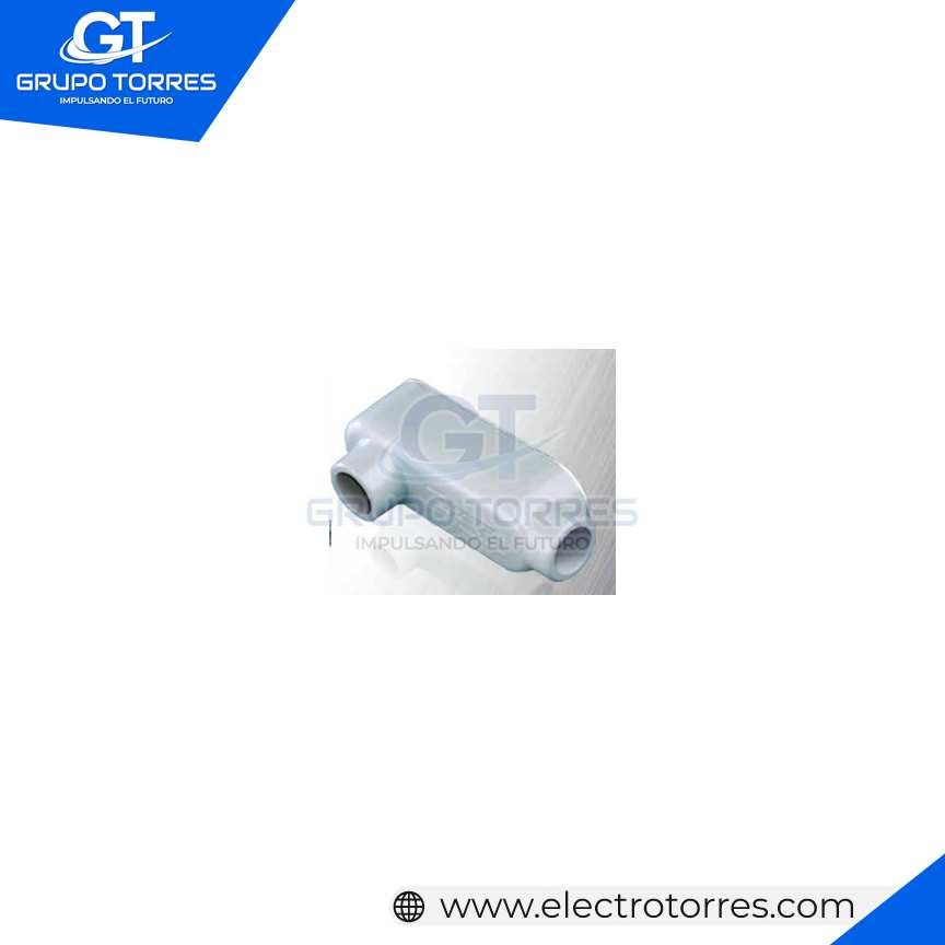 Caja condulet  ovalada AL P/EMT C TAPA   ´´LB´´