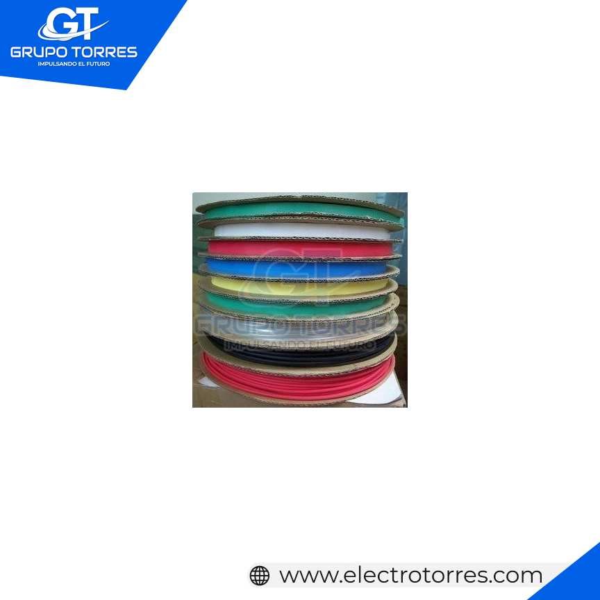 MANGA TERMOCONTRAIBLE 2MM(3/32´´)  0.6KV X 200mts