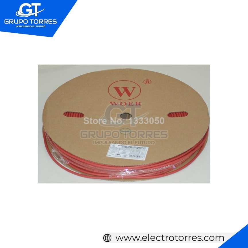 MANGA TERMOCONTRAIBLE 3MM(1/8´´)  0.6KV X 200mts