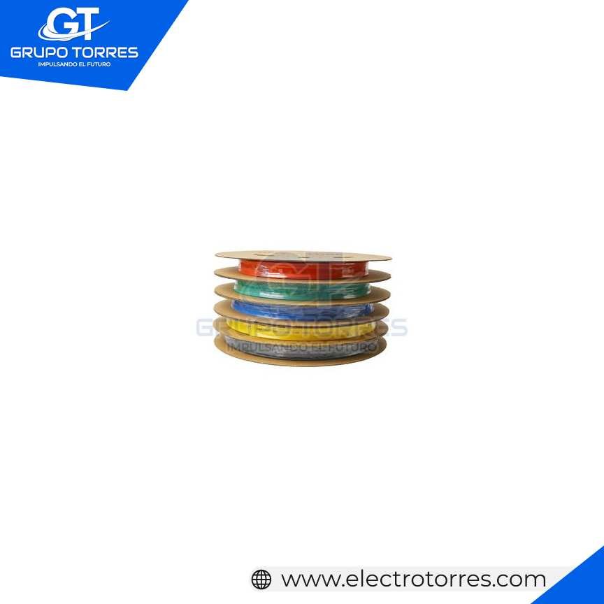 MANGA TERMOCONTRAIBLE  18MM(3/4´´) 0.6KV X 100mts