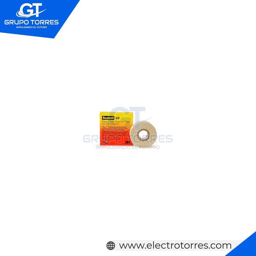 CINTAS DE FIBRA DE VIDRIO SCOTCH 69  3M
