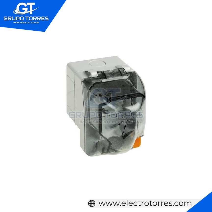 IDROBOX P/PARED IP66 P/ENCHUFE C/TAPON INSER.