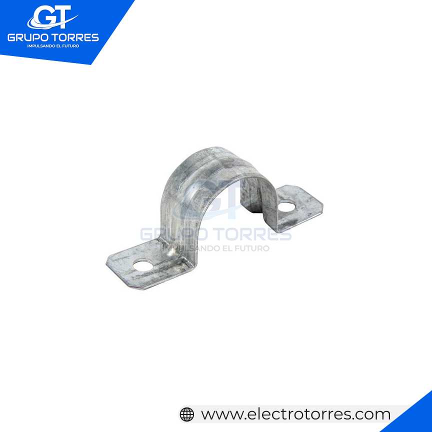 ABRAZADERA 2 OREJAS RIGID DE 3/4´´