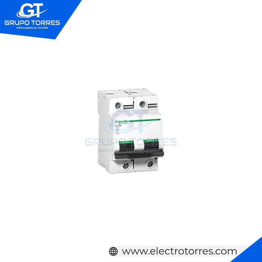 schneider termico 2P 80A Ic60n T/RIEL 20KA 110/127VAC