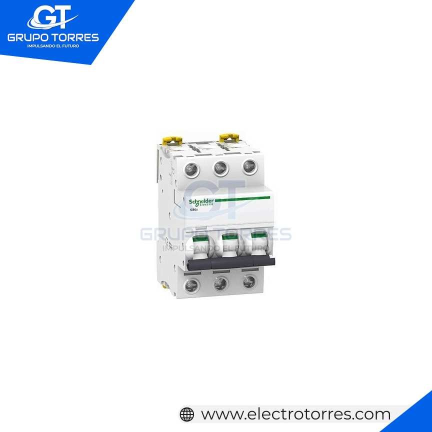 schneider termico 3P 32A iC60N T/RIEL 20KA 230VAC