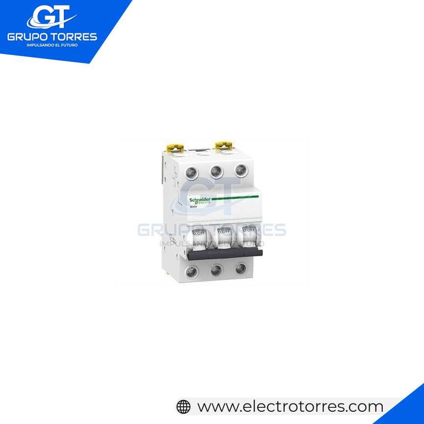 schneider termico 3P 20A iC60H T/RIEL 30KA 230VAC