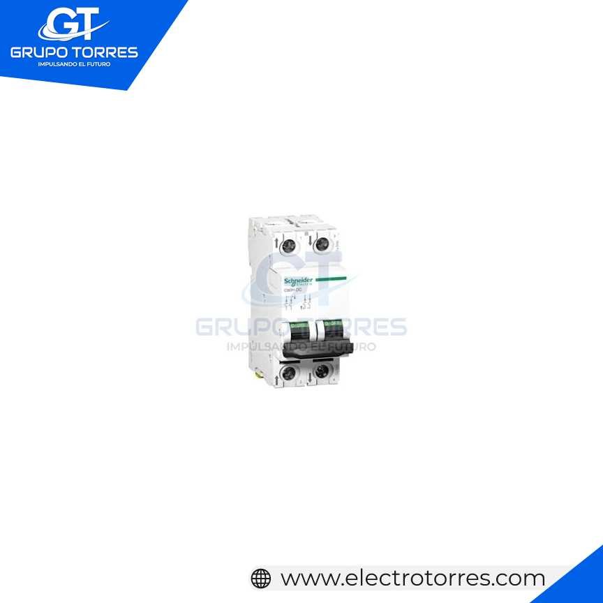 schneider termico 2P 40A C60H-DC T/RIEL 20KA-220VDC