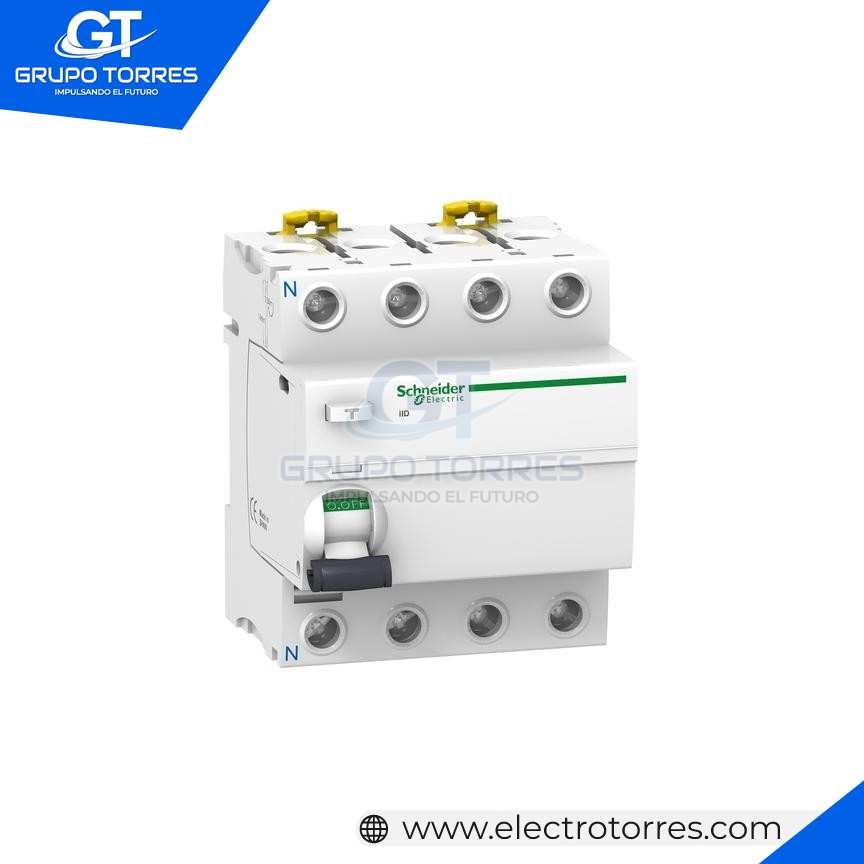 schneider Diferencial iID 4P 25A 300(mA) ACTI 9 CLASE AC