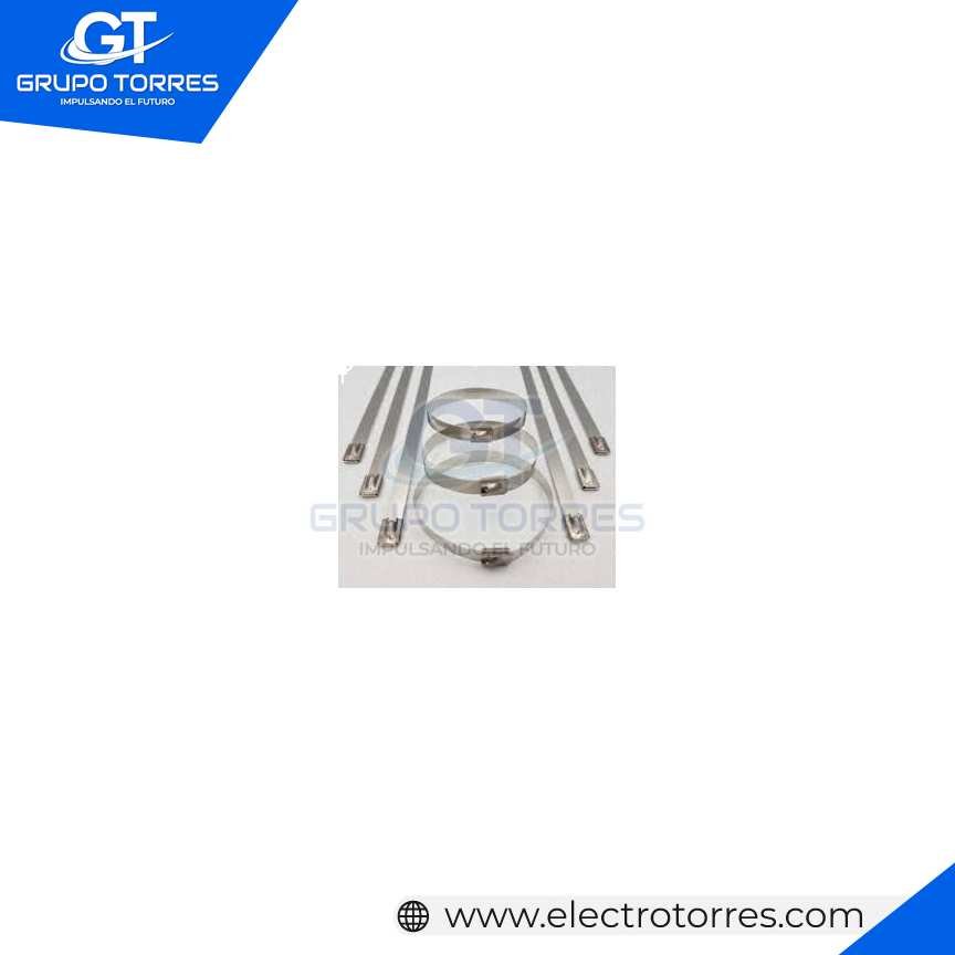 Cintillo de acero inoxidable 250X4.6mm (9.90´´)