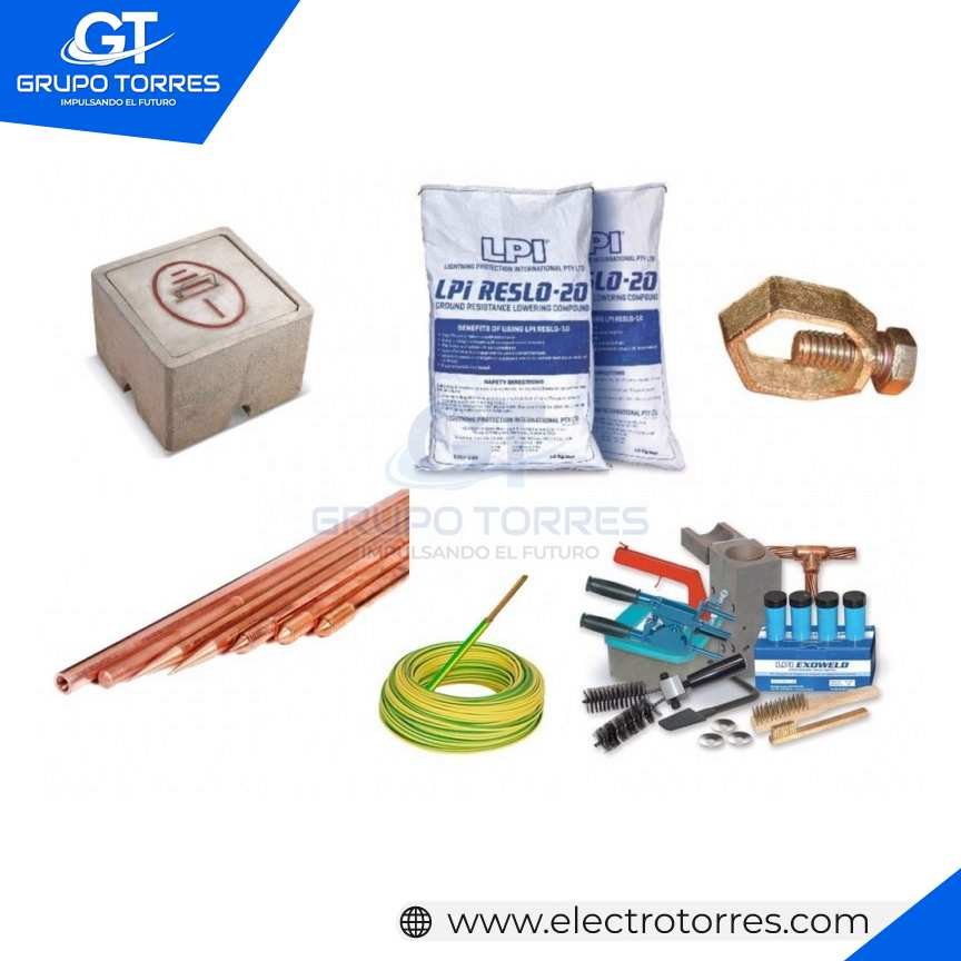 MATERIALES ELECTRICOS POZO A TIERRA