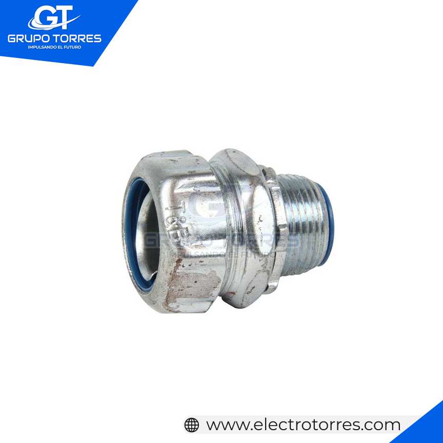 CONECTOR RECTO FE LIQUIDTIGHT 3/4´´ - AISL.