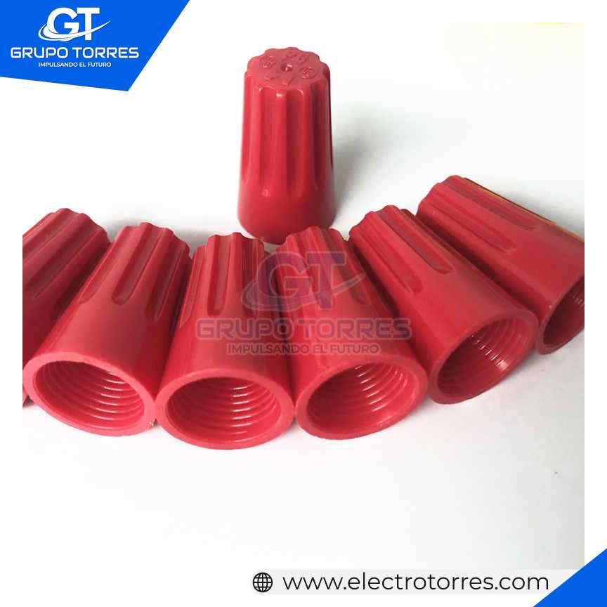 Conector Ciego Rojo (6mm-10awg)