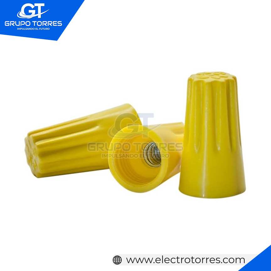 Conector Ciego Amarillo (4mm-12awg)