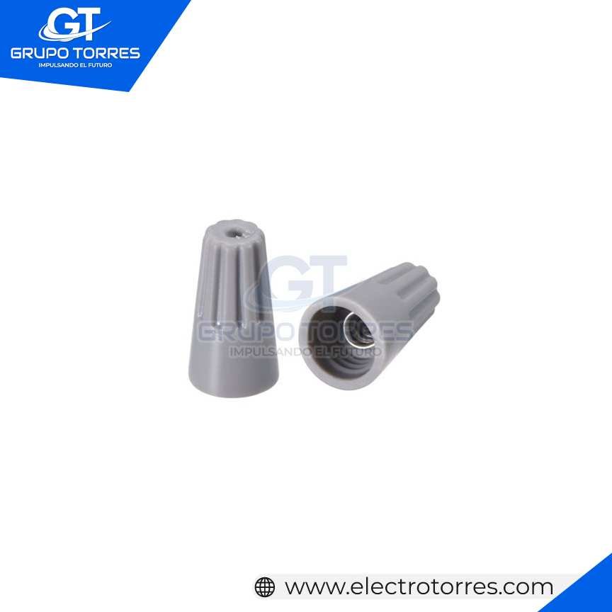 Conector Ciego Gris (22awg-16awg)